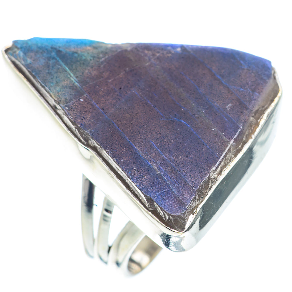 Labradorite Rings handcrafted by Ana Silver Co - RING72125