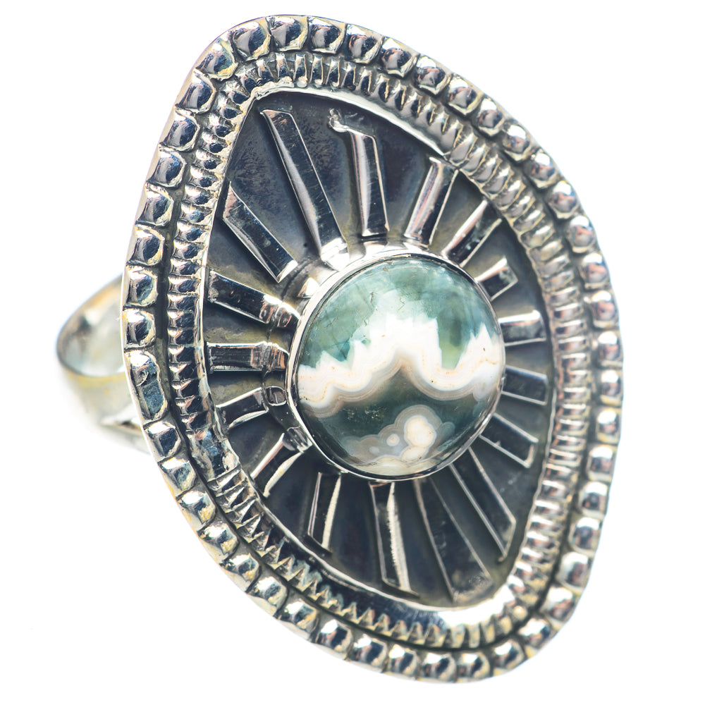 Ocean Jasper Rings handcrafted by Ana Silver Co - RING72129