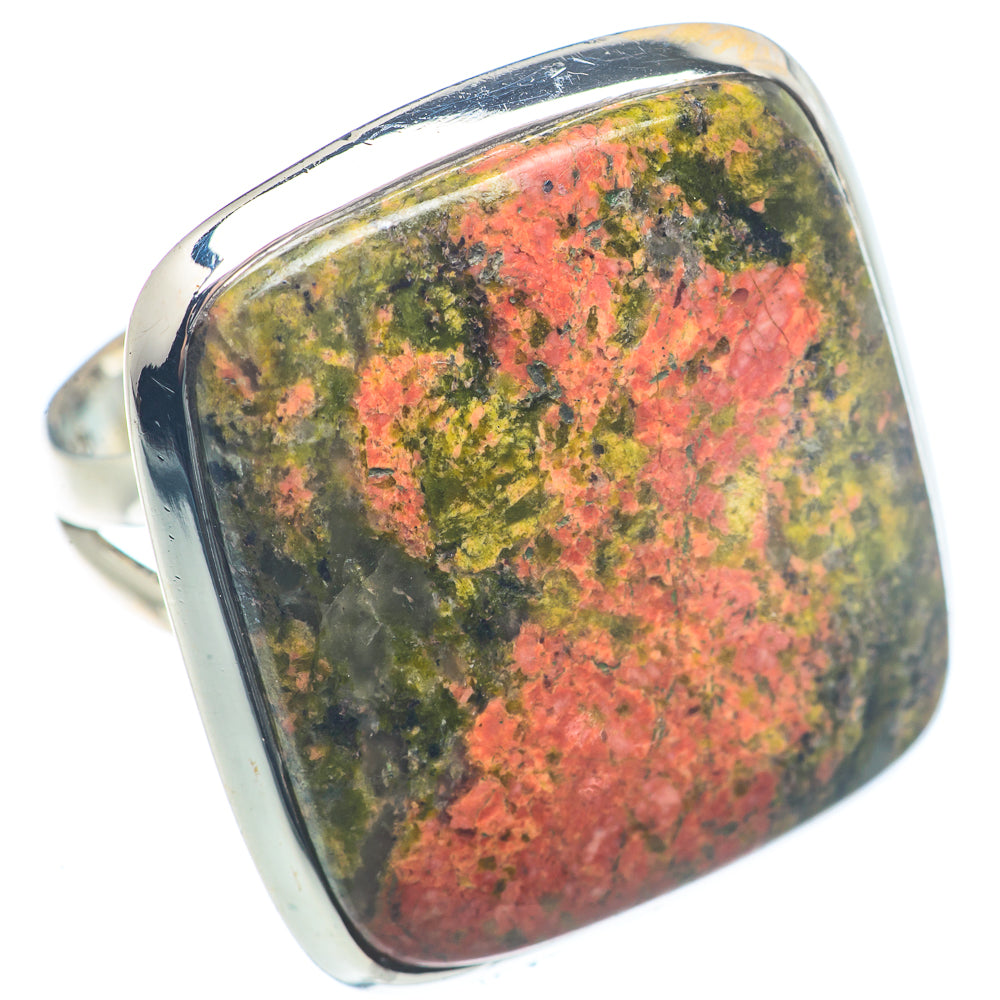 Unakite Rings handcrafted by Ana Silver Co - RING72130