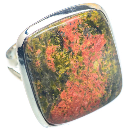 Unakite Rings handcrafted by Ana Silver Co - RING72130