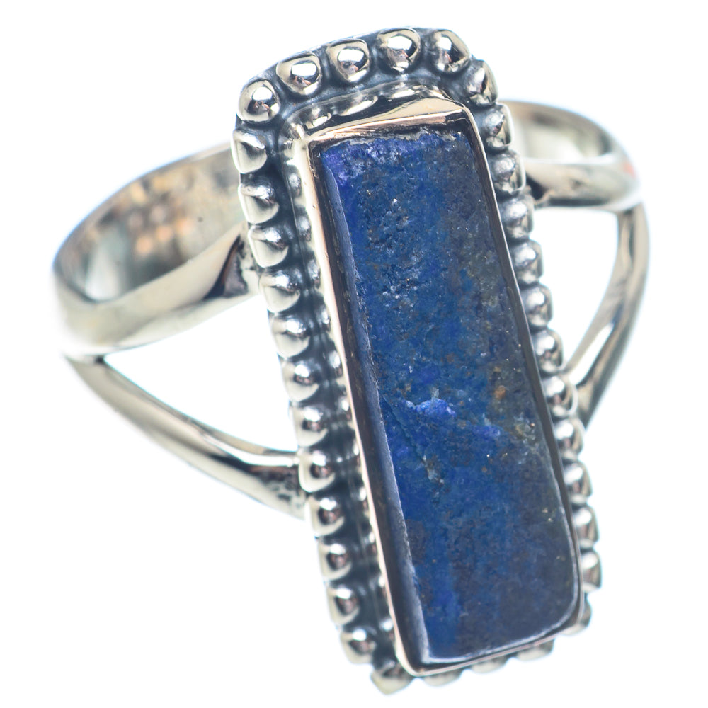 Lapis Lazuli Rings handcrafted by Ana Silver Co - RING72143