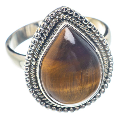 Tiger Eye Rings handcrafted by Ana Silver Co - RING72147
