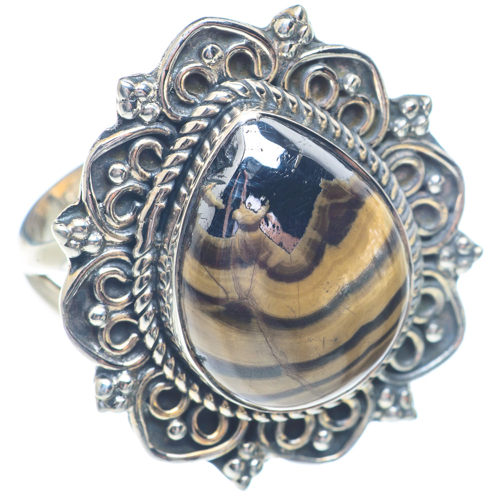 Schalenblende Rings handcrafted by Ana Silver Co - RING72151