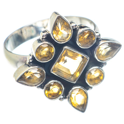 Citrine Rings handcrafted by Ana Silver Co - RING72152