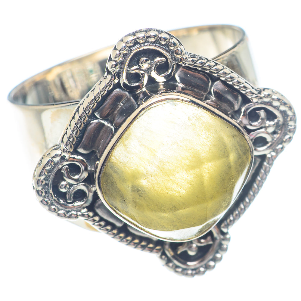 Prehnite Rings handcrafted by Ana Silver Co - RING72153