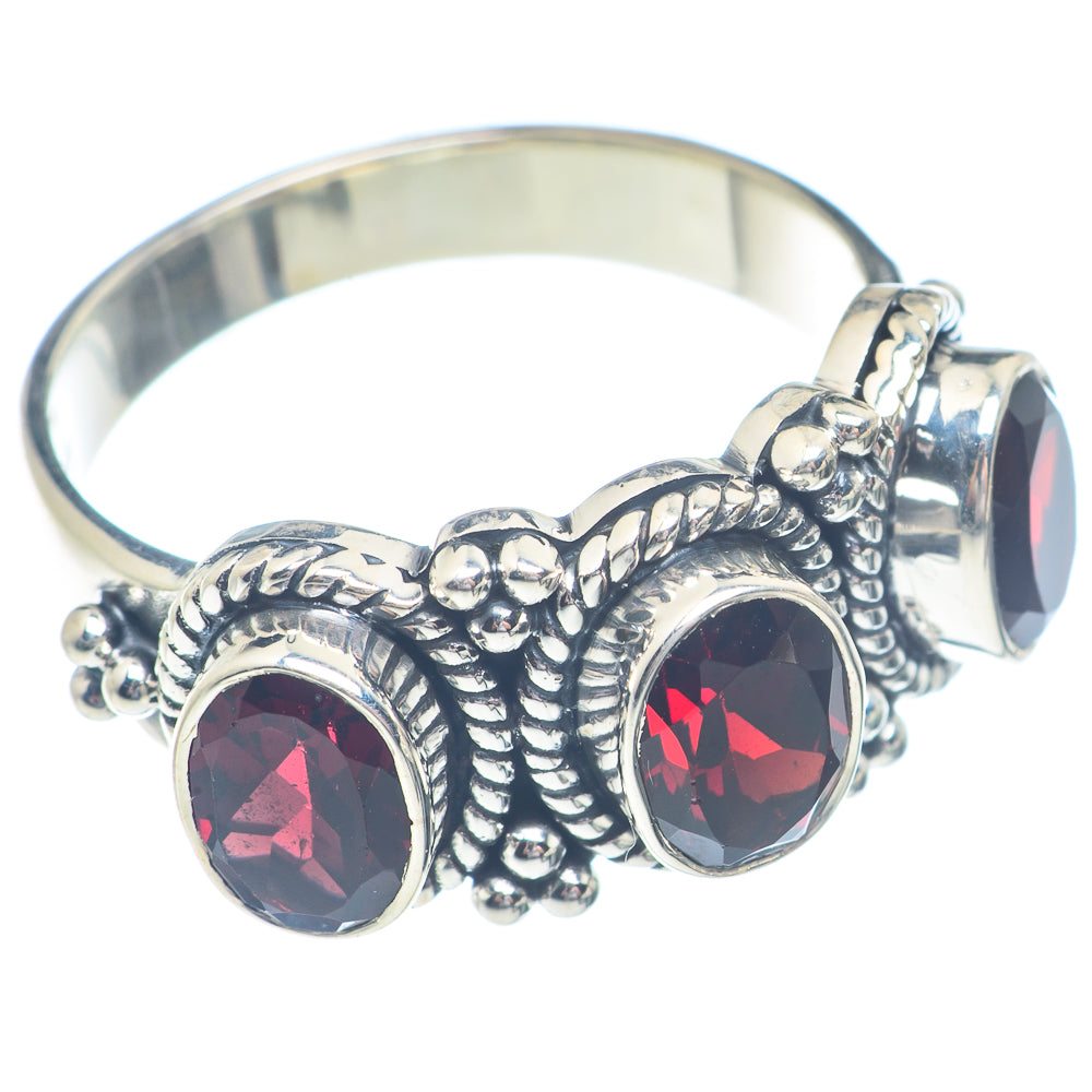 Garnet Rings handcrafted by Ana Silver Co - RING72160