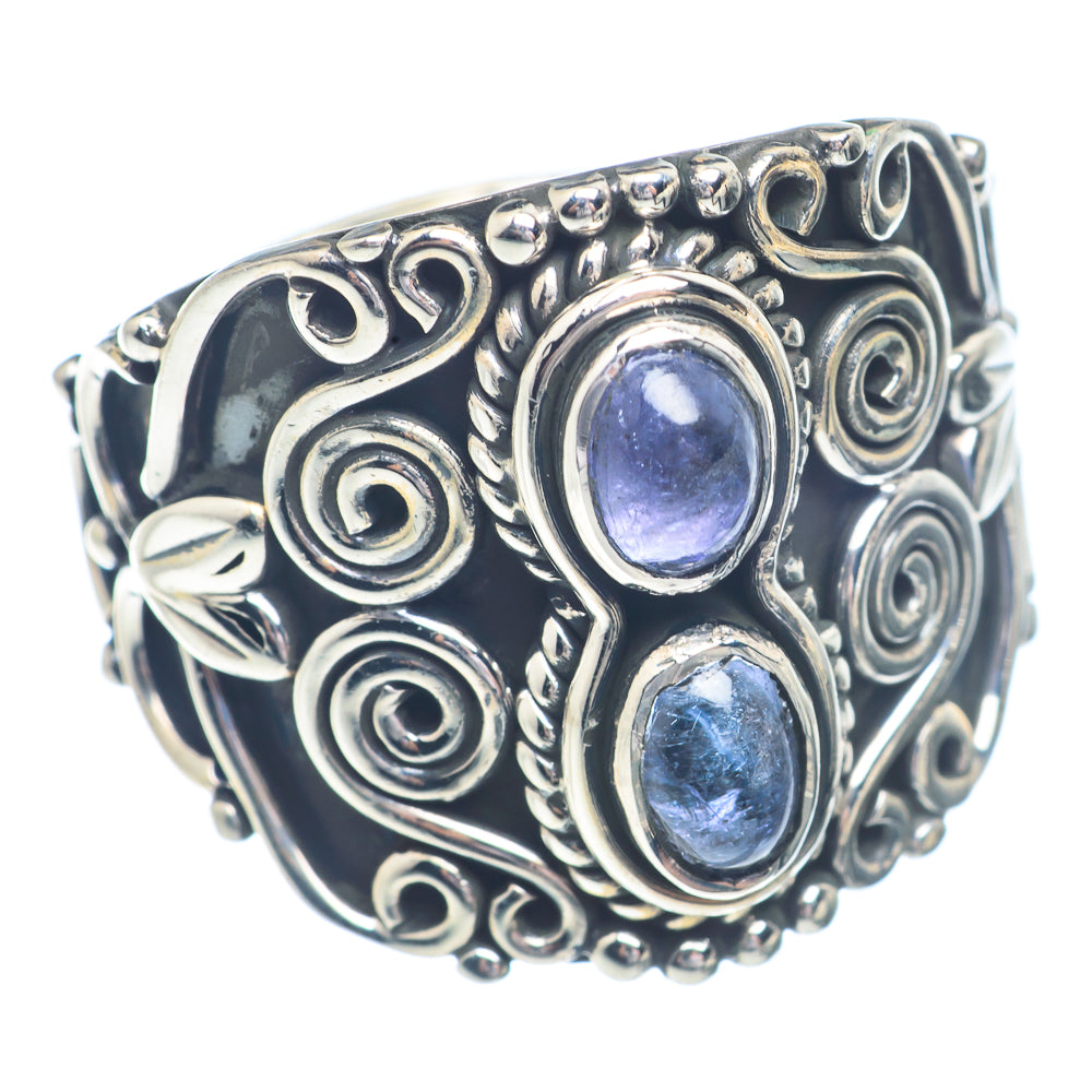 Rainbow Moonstone Rings handcrafted by Ana Silver Co - RING72161