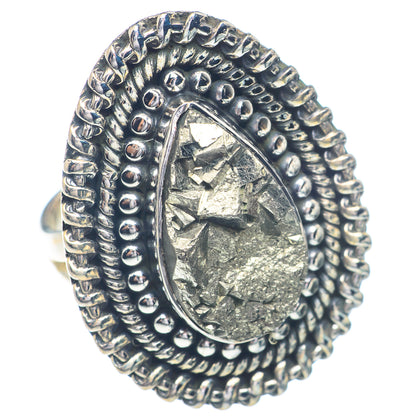 Pyrite Rings handcrafted by Ana Silver Co - RING72165