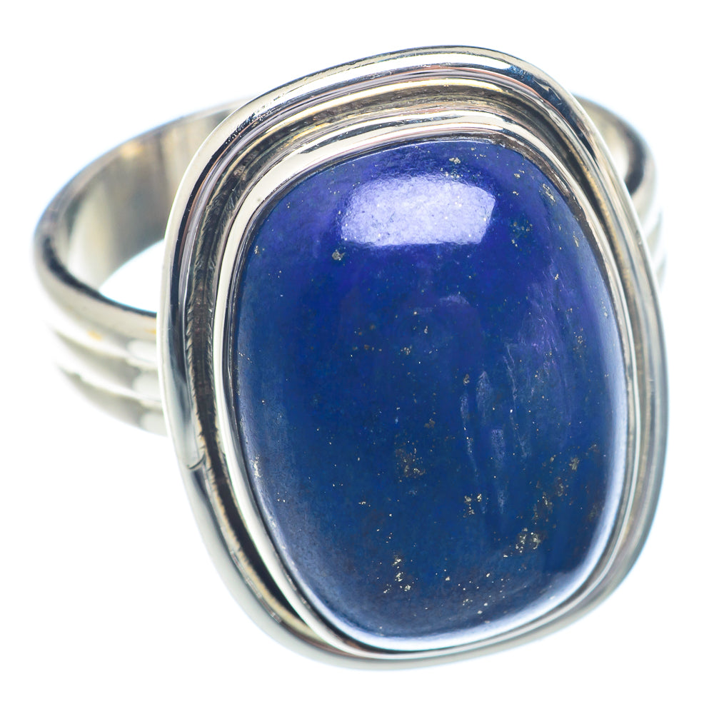 Lapis Lazuli Rings handcrafted by Ana Silver Co - RING72185