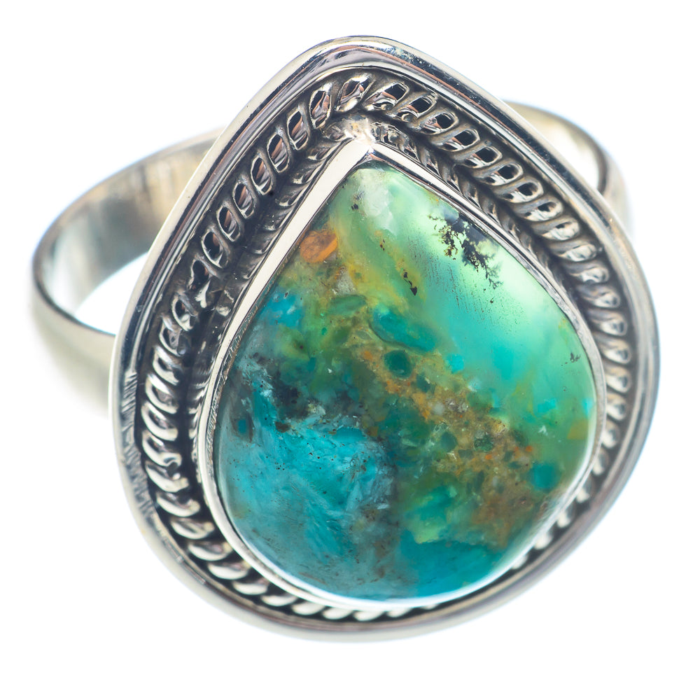 Peruvian Opal Rings handcrafted by Ana Silver Co - RING72186