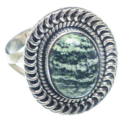 Lizard Jasper Rings handcrafted by Ana Silver Co - RING72189