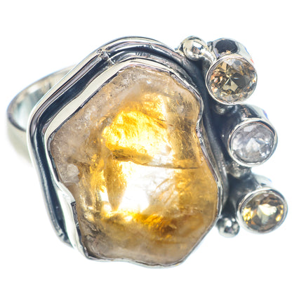 Citrine Rings handcrafted by Ana Silver Co - RING72196