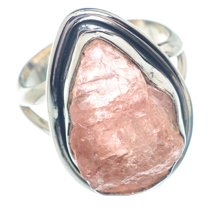 Rose Quartz Rings handcrafted by Ana Silver Co - RING72199