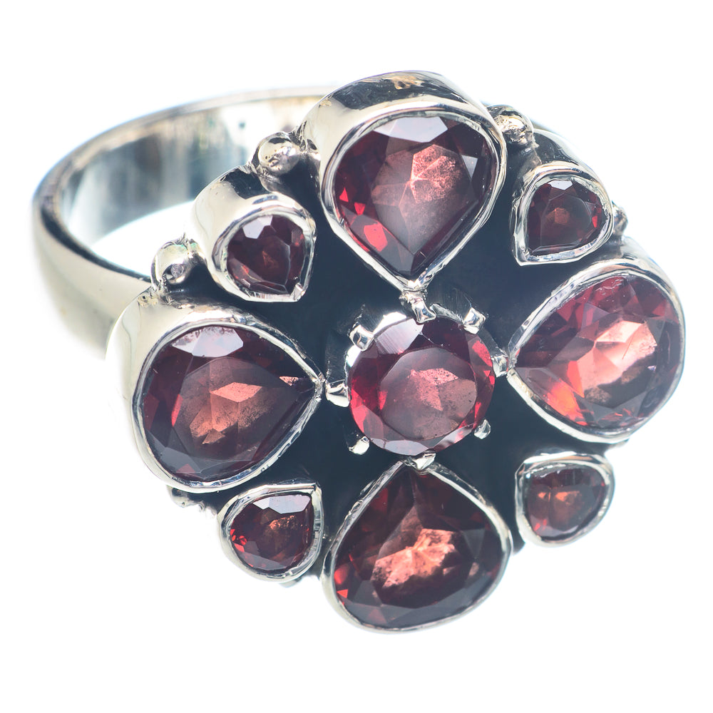Garnet Rings handcrafted by Ana Silver Co - RING72203