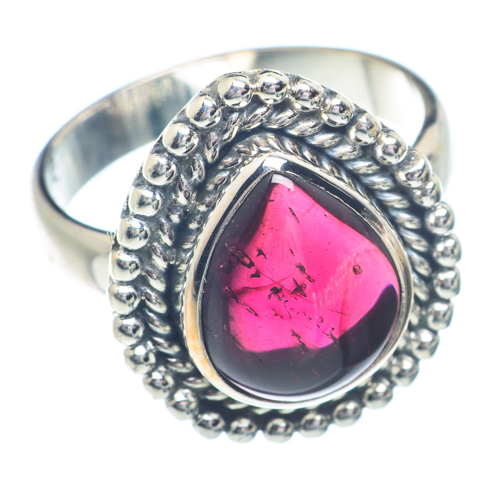 Garnet Rings handcrafted by Ana Silver Co - RING72204
