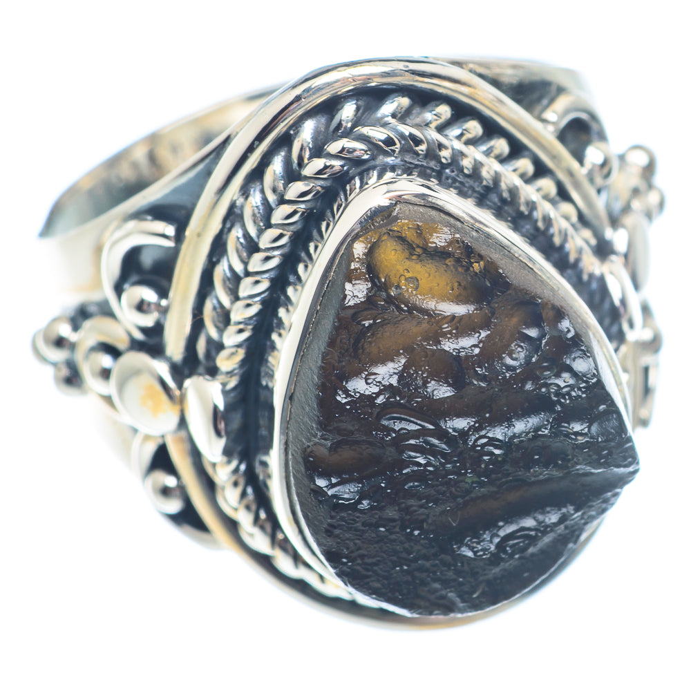 Tektite Rings handcrafted by Ana Silver Co - RING72210