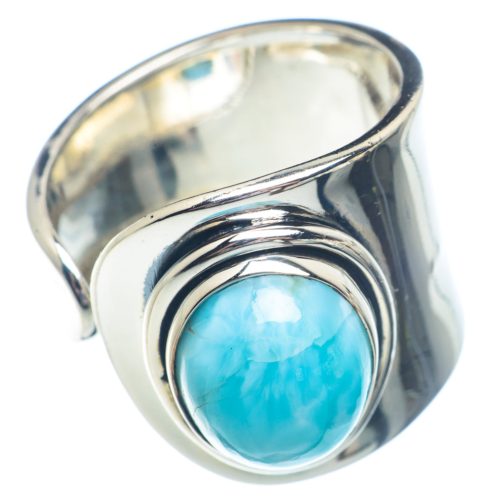 Larimar Rings handcrafted by Ana Silver Co - RING72224