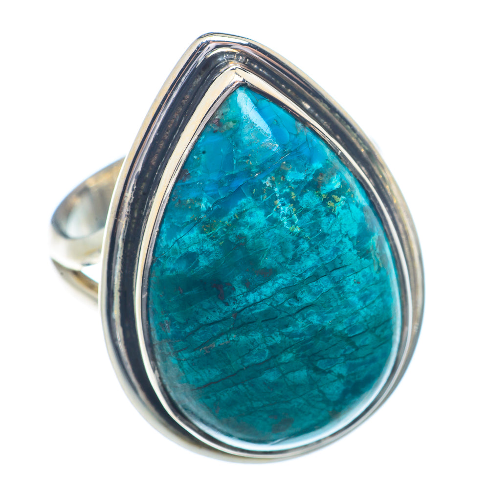 Chrysocolla Rings handcrafted by Ana Silver Co - RING72229