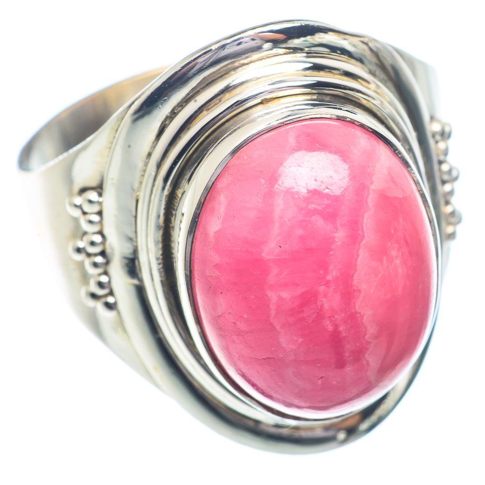 Rhodochrosite Rings handcrafted by Ana Silver Co - RING72243