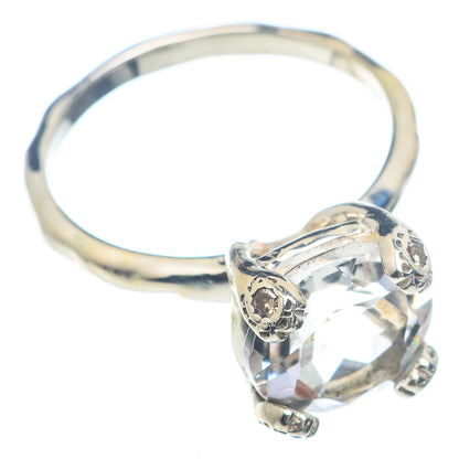 White Quartz Rings handcrafted by Ana Silver Co - RING72259