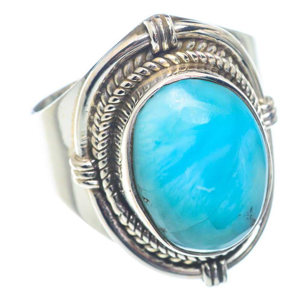 Larimar Rings handcrafted by Ana Silver Co - RING72267