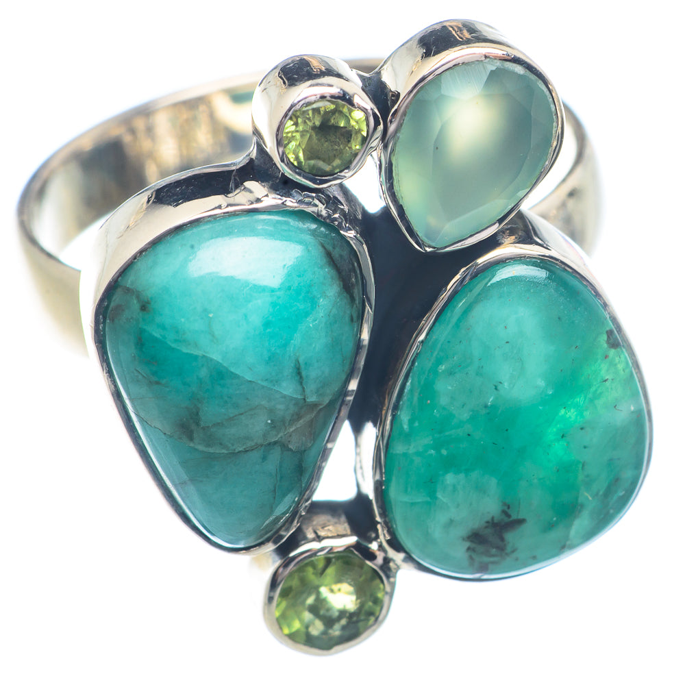 Peruvian Opal Rings handcrafted by Ana Silver Co - RING72271