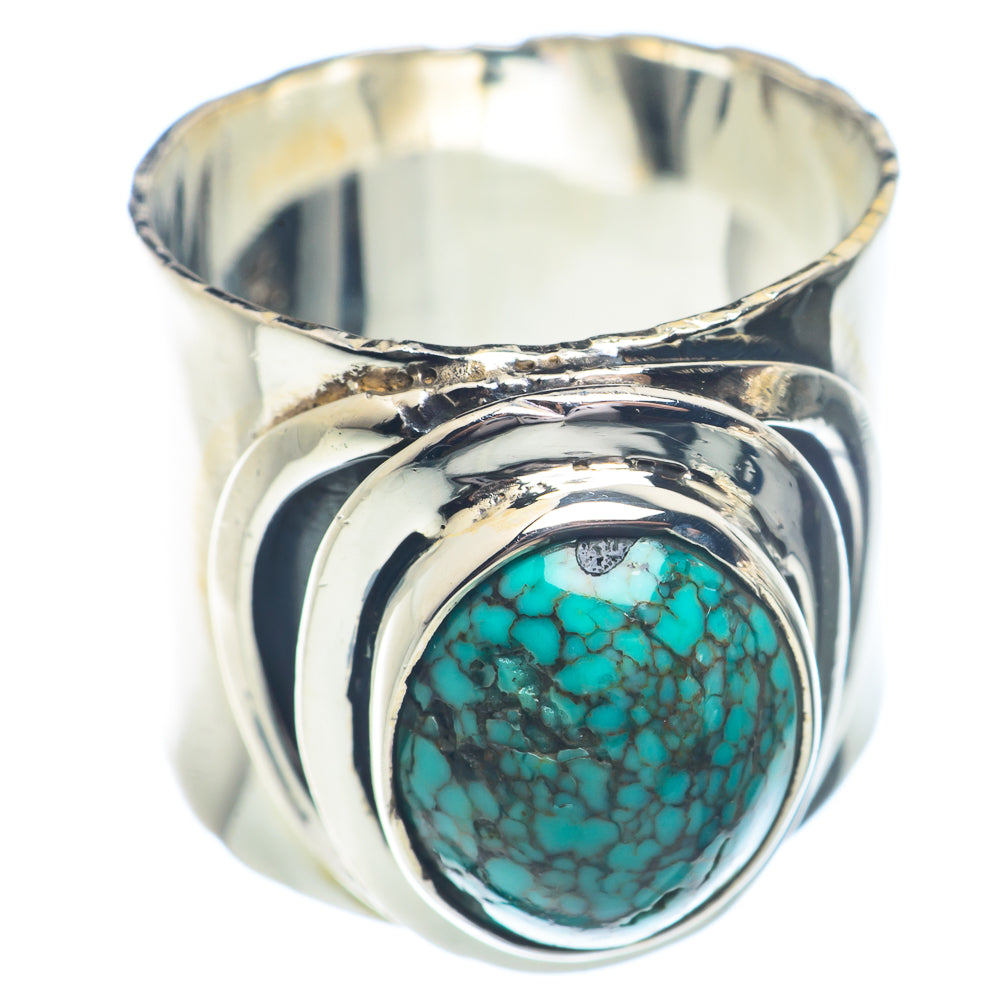 Tibetan Turquoise Rings handcrafted by Ana Silver Co - RING72272