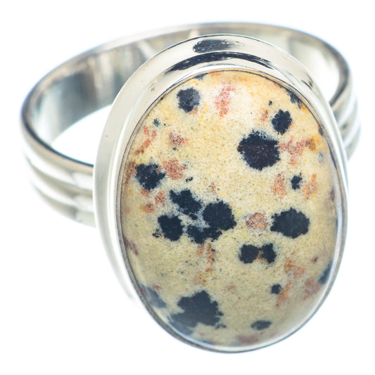 Dalmatian Jasper Rings handcrafted by Ana Silver Co - RING72278