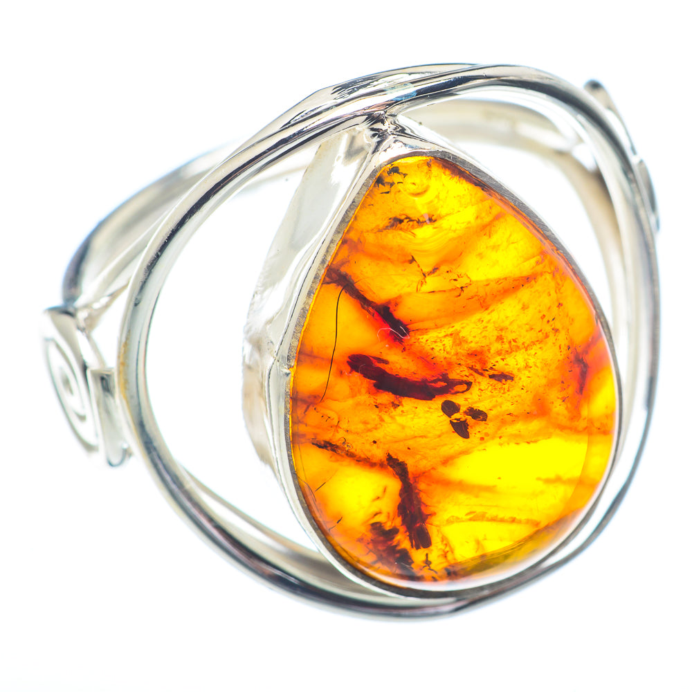 Baltic Amber Rings handcrafted by Ana Silver Co - RING72279