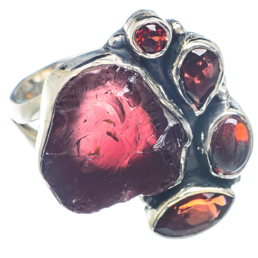 Garnet Rings handcrafted by Ana Silver Co - RING72286