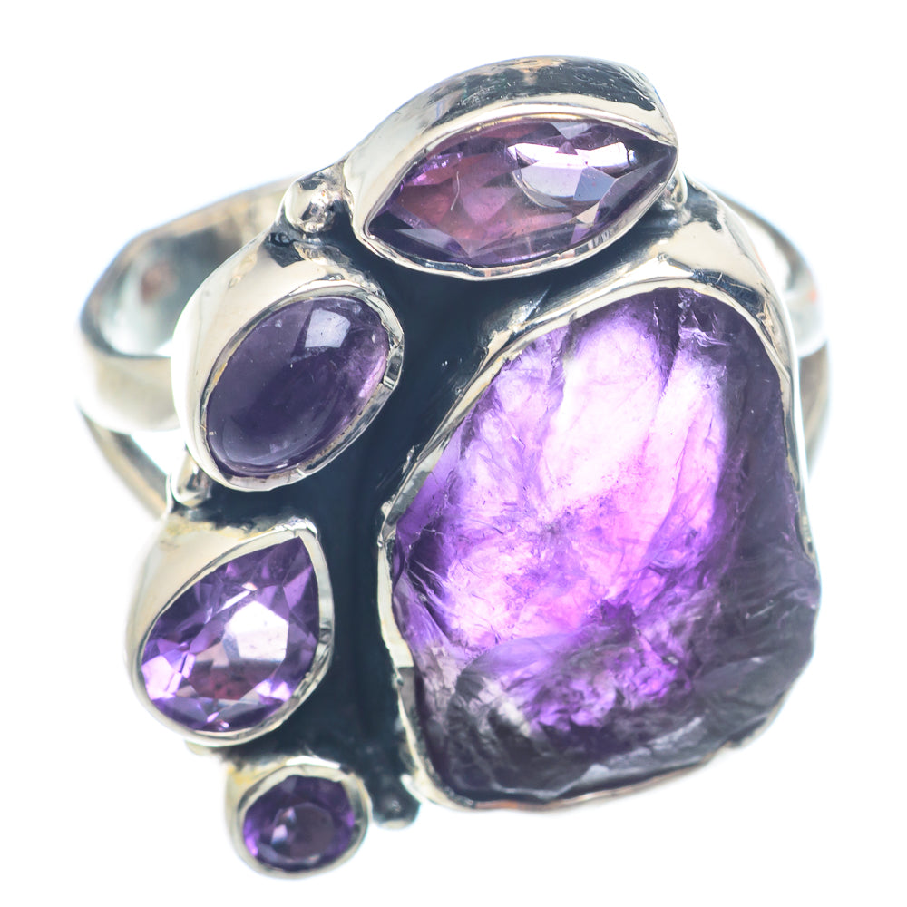 Amethyst Rings handcrafted by Ana Silver Co - RING72287