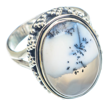 Dendritic Opal Rings handcrafted by Ana Silver Co - RING72300