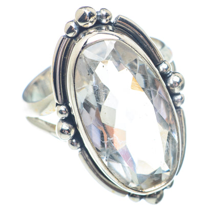 White Quartz Rings handcrafted by Ana Silver Co - RING72301