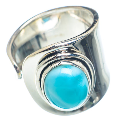 Larimar Rings handcrafted by Ana Silver Co - RING72305