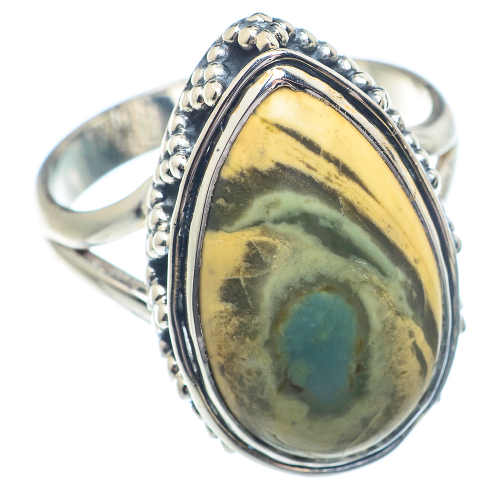 Willow Creek Jasper Rings handcrafted by Ana Silver Co - RING72319