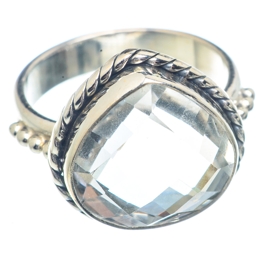 White Quartz Rings handcrafted by Ana Silver Co - RING72339