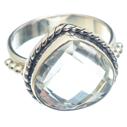 White Quartz Rings handcrafted by Ana Silver Co - RING72339