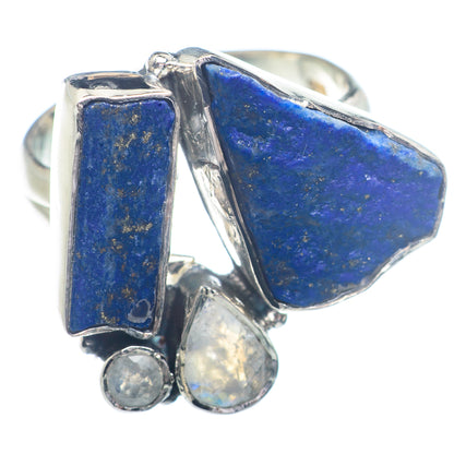 Lapis Lazuli Rings handcrafted by Ana Silver Co - RING72344