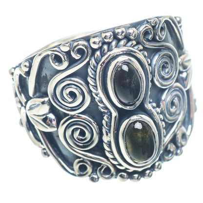 Green Tourmaline Rings handcrafted by Ana Silver Co - RING72352