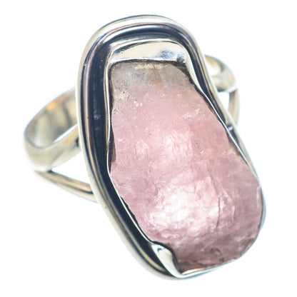 Rose Quartz Rings handcrafted by Ana Silver Co - RING72362