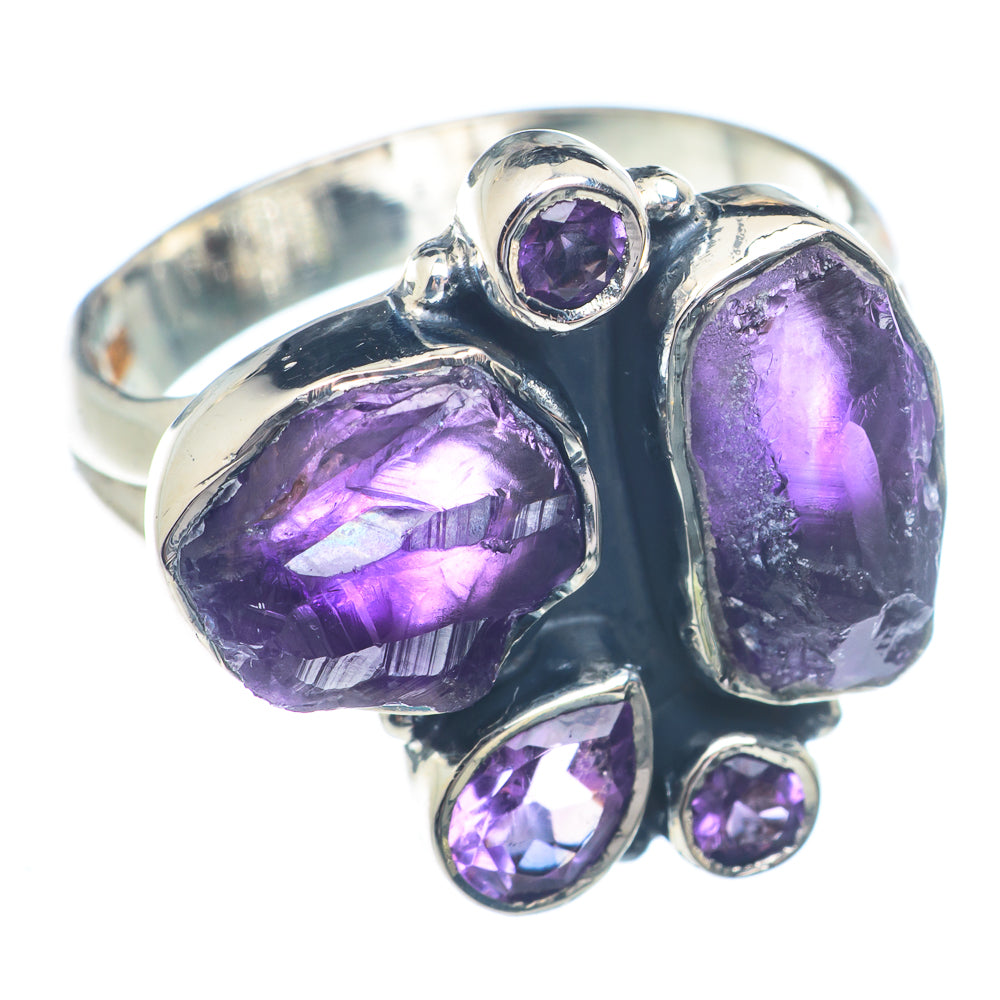 Amethyst Rings handcrafted by Ana Silver Co - RING72366