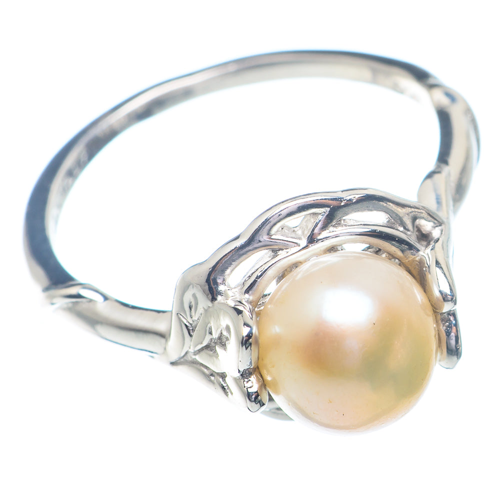 Cultured Pearl Rings handcrafted by Ana Silver Co - RING72372
