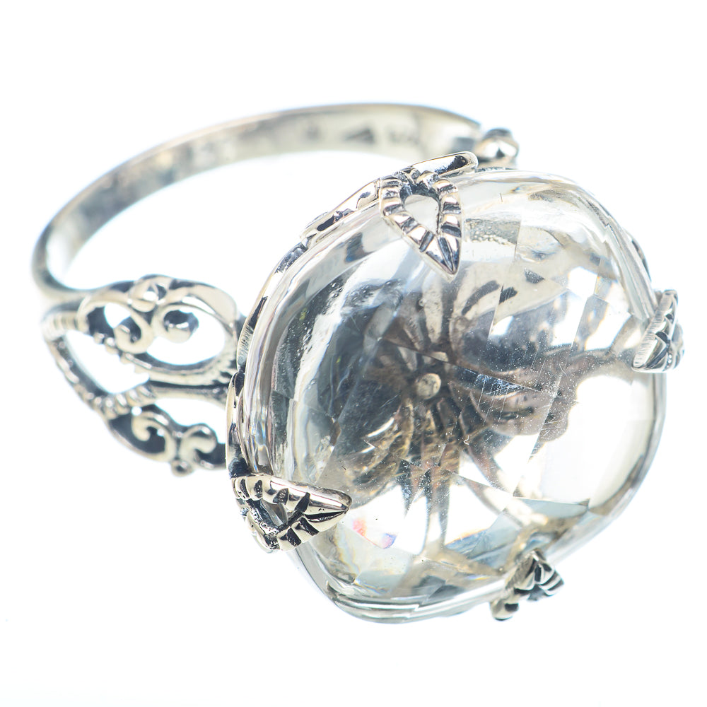 White Quartz Rings handcrafted by Ana Silver Co - RING72398