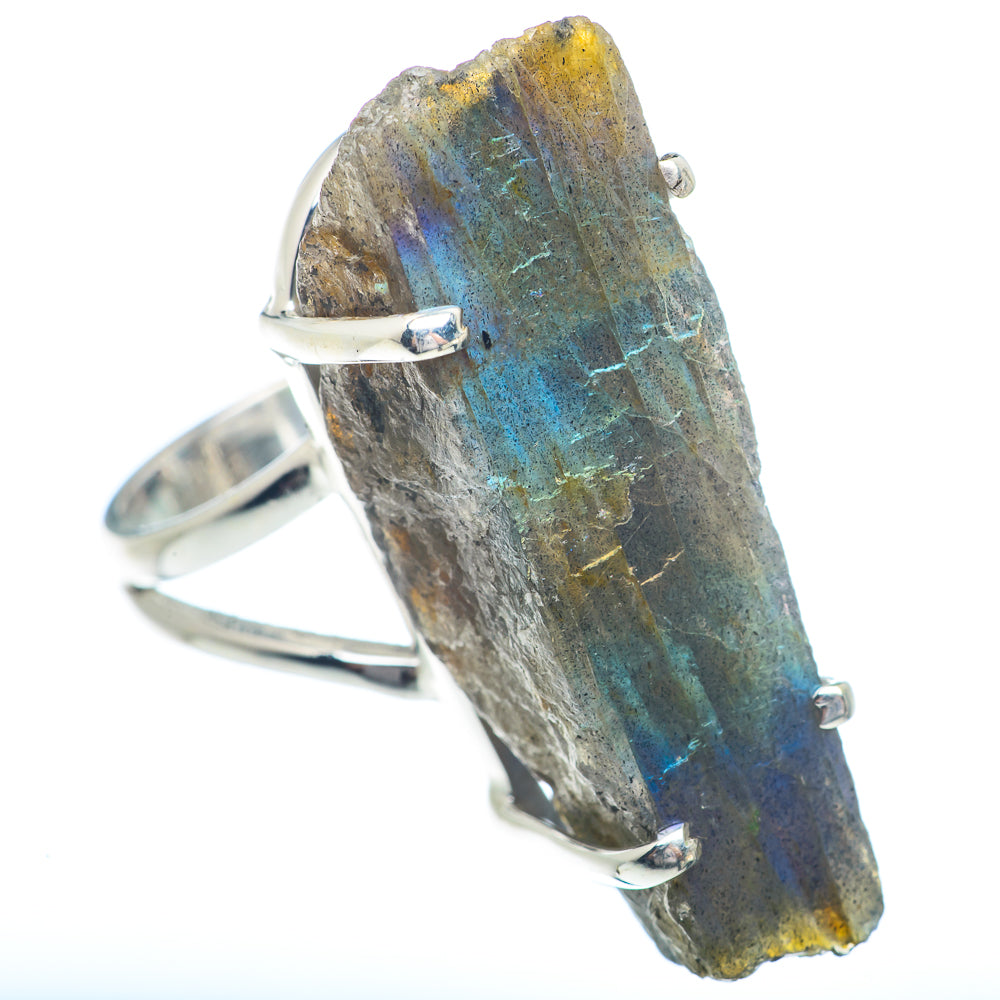 Labradorite Rings handcrafted by Ana Silver Co - RING72400