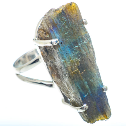 Labradorite Rings handcrafted by Ana Silver Co - RING72400