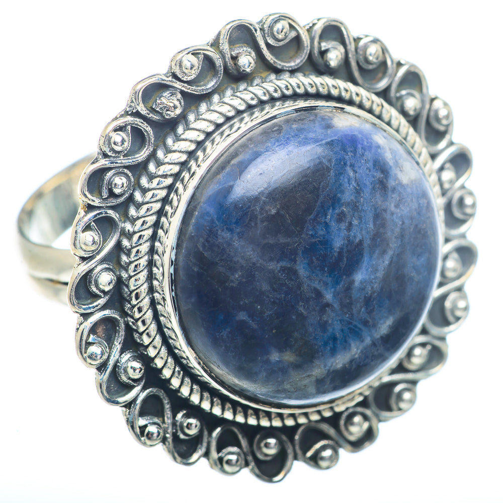 Sodalite Rings handcrafted by Ana Silver Co - RING72417