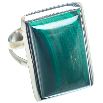 Malachite Rings handcrafted by Ana Silver Co - RING72420