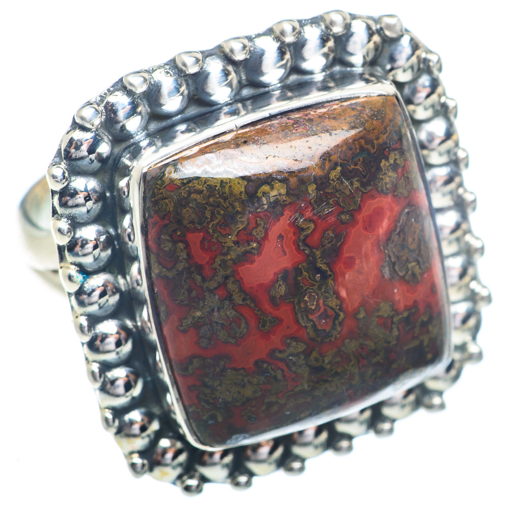 Moroccan Agate Rings handcrafted by Ana Silver Co - RING72427