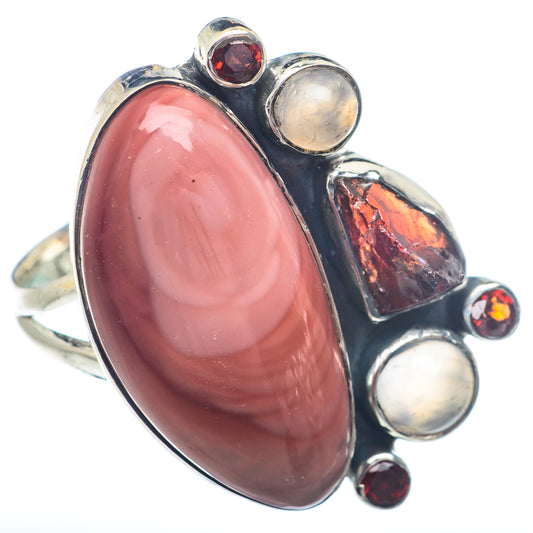 Mookaite Rings handcrafted by Ana Silver Co - RING72434