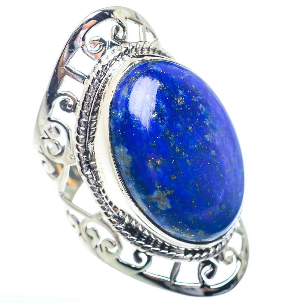 Lapis Lazuli Rings handcrafted by Ana Silver Co - RING72458